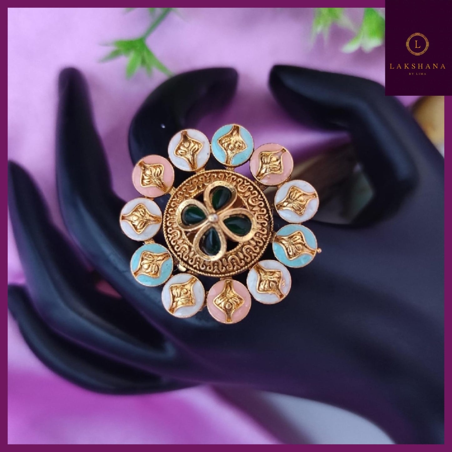 RG02 - Premium Rajwadi size adjustable ring