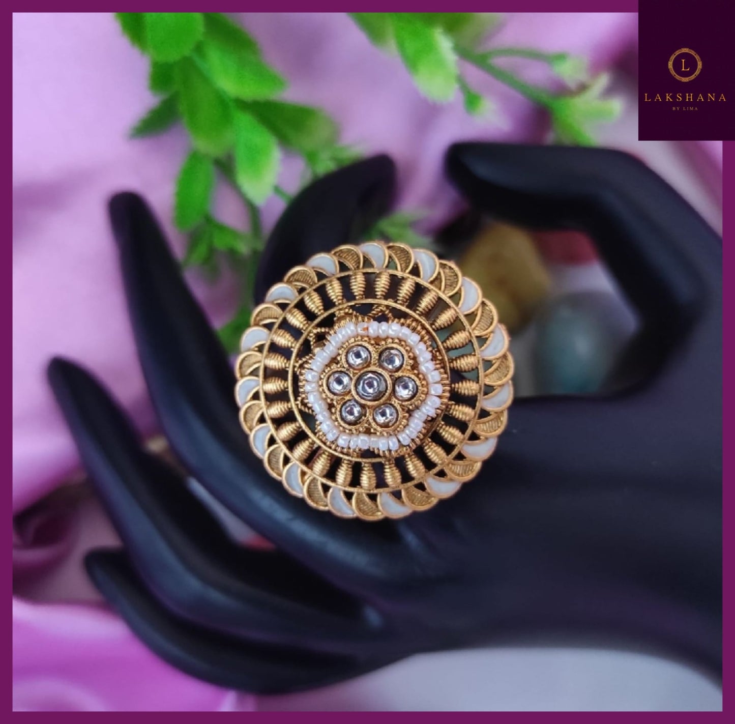 RG09 - Premium adjustable ring