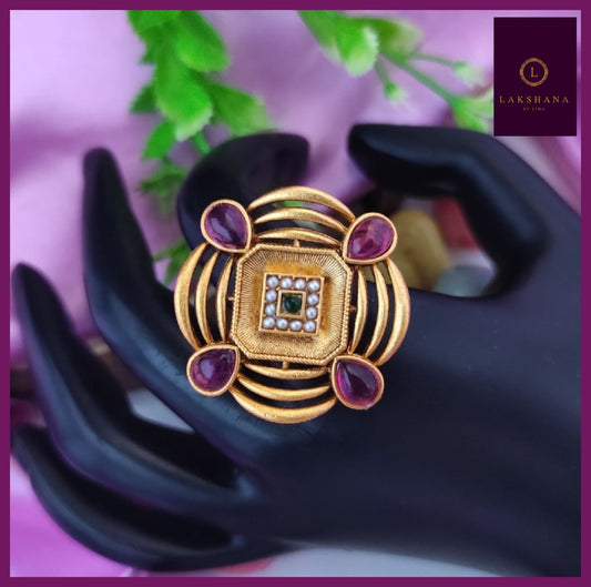 RG08 - Premium adjustable ring