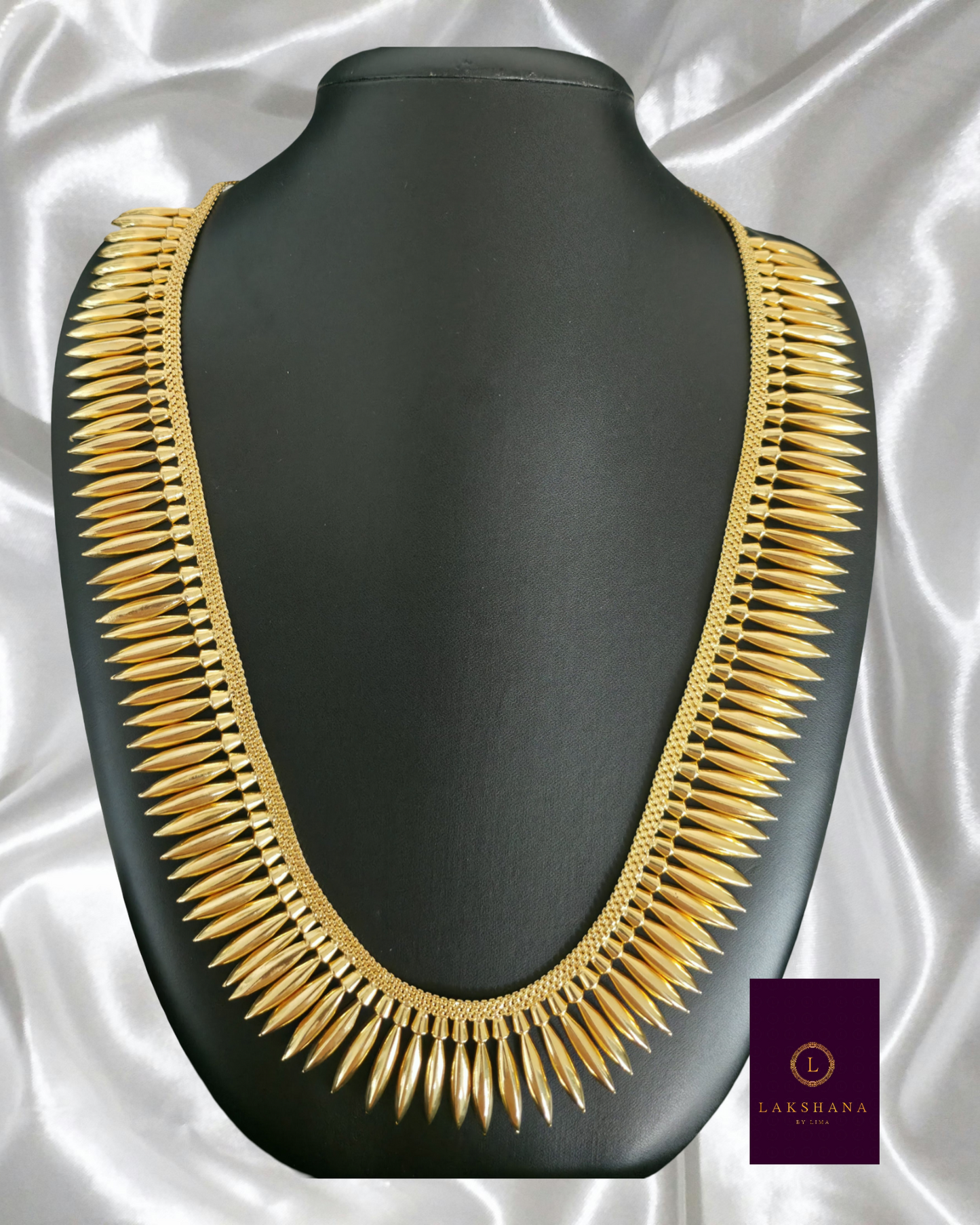 Traditional Kerala Mullamottu Necklace – Elegant Heritage One Gram Gold Plated Jewellery