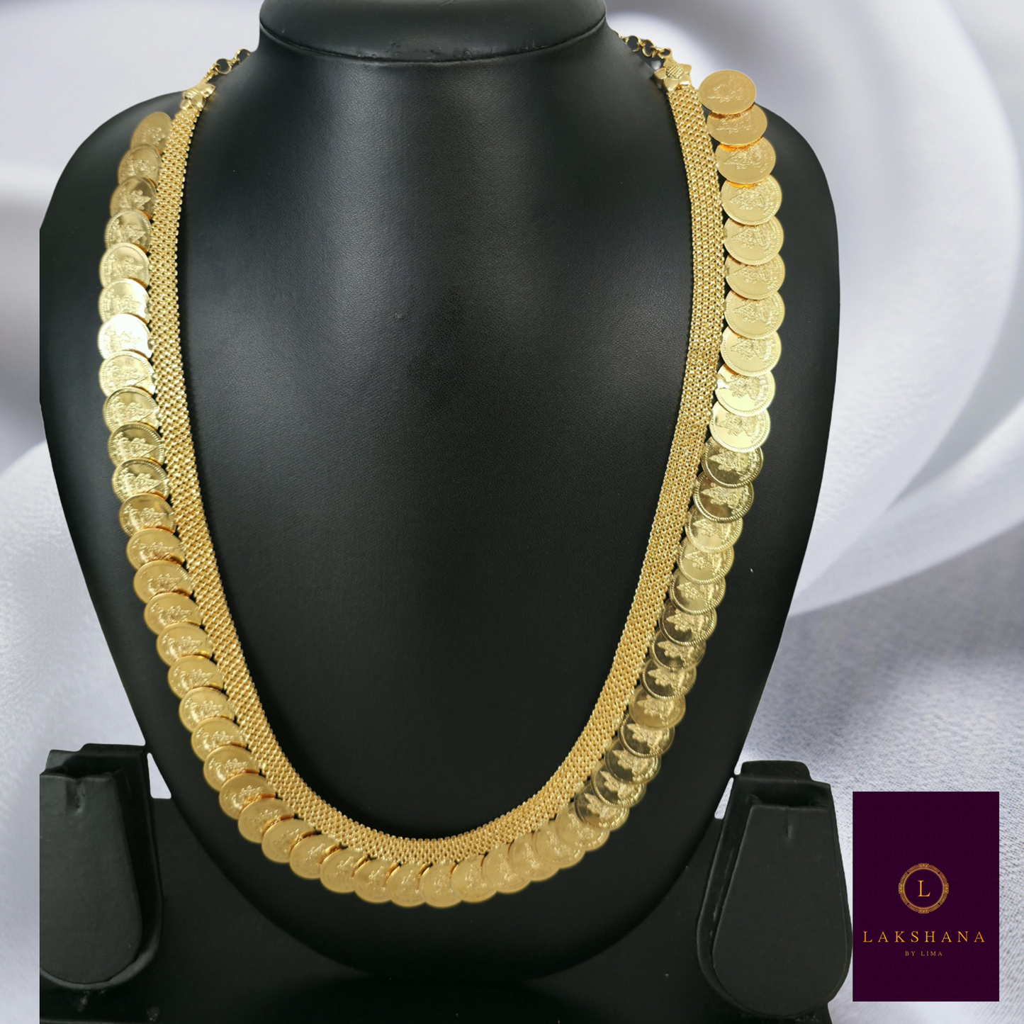 Lakshmi Coin Haram | Premium gold layered imitation jewellery |