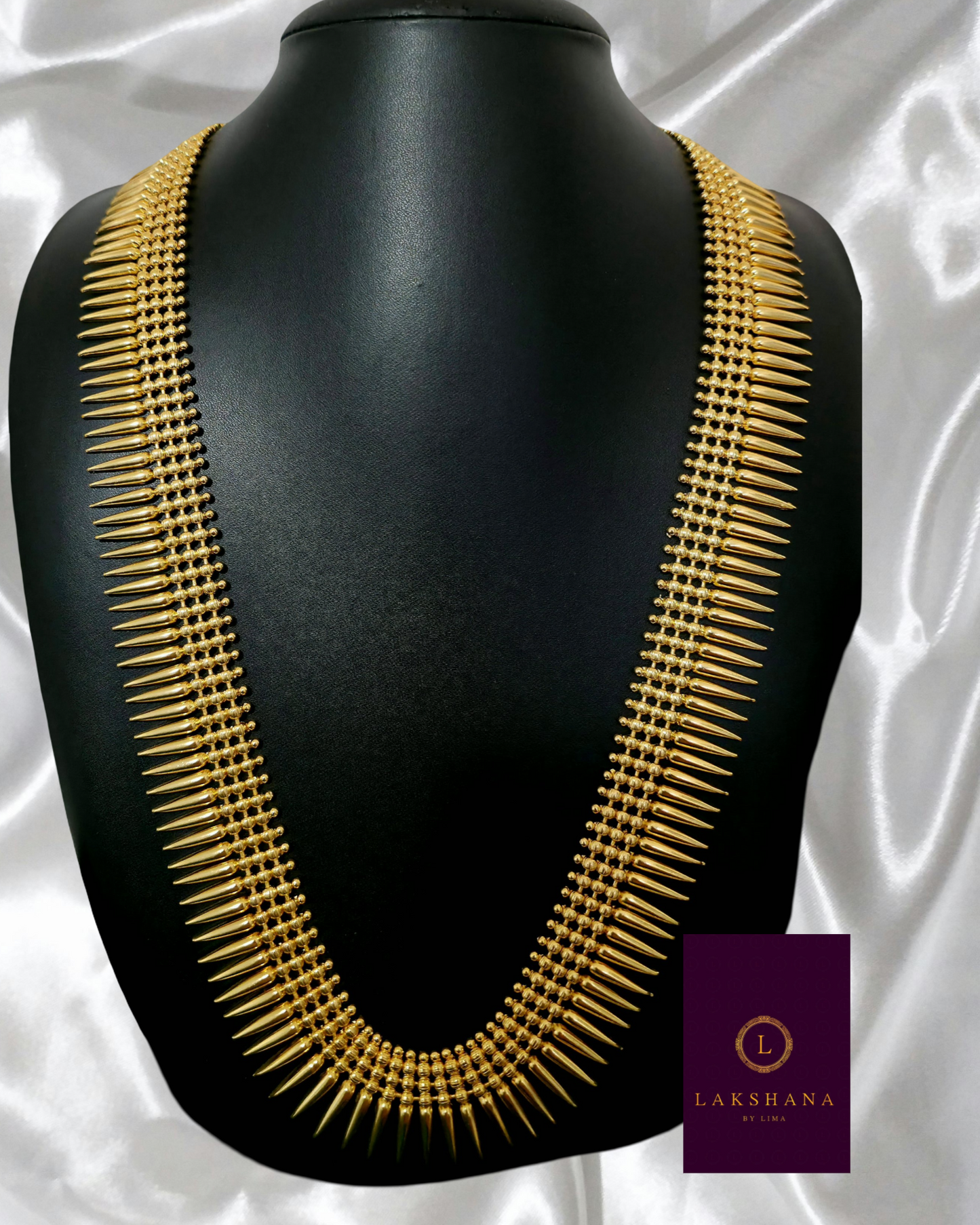 Mullamottu Necklace Set – Stunning One Gram Gold Plated Traditional Jewellery