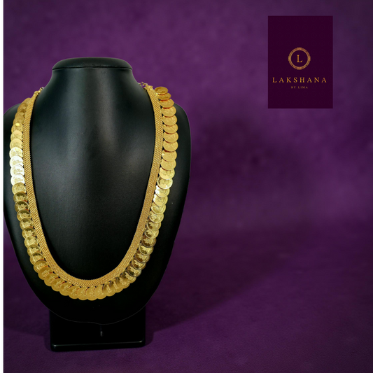 Lakshmi Coin Haram | Premium gold layered imitation jewellery |